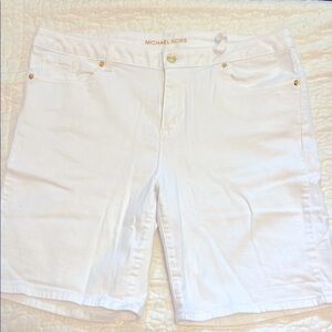 Michael Kors Women's White Shorts